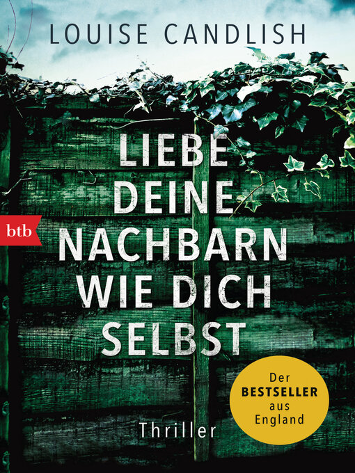 Title details for Liebe deine Nachbarn wie dich selbst by Louise Candlish - Available